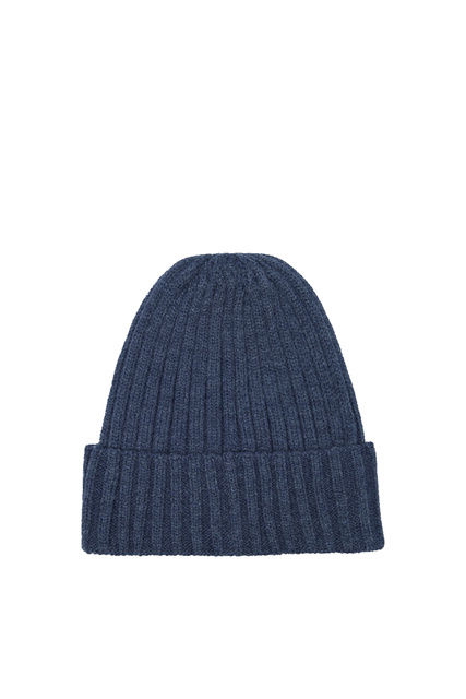 Вязаная шапка из акрила|Основной цвет:Синий|Артикул:0124432 | Фото 2