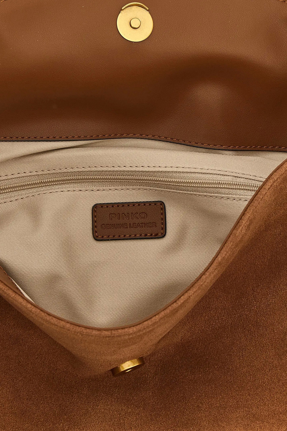 Женский Pinko Сумка SADDLE из натуральной замши (цвет ), артикул 105049A0F6 | Фото 3