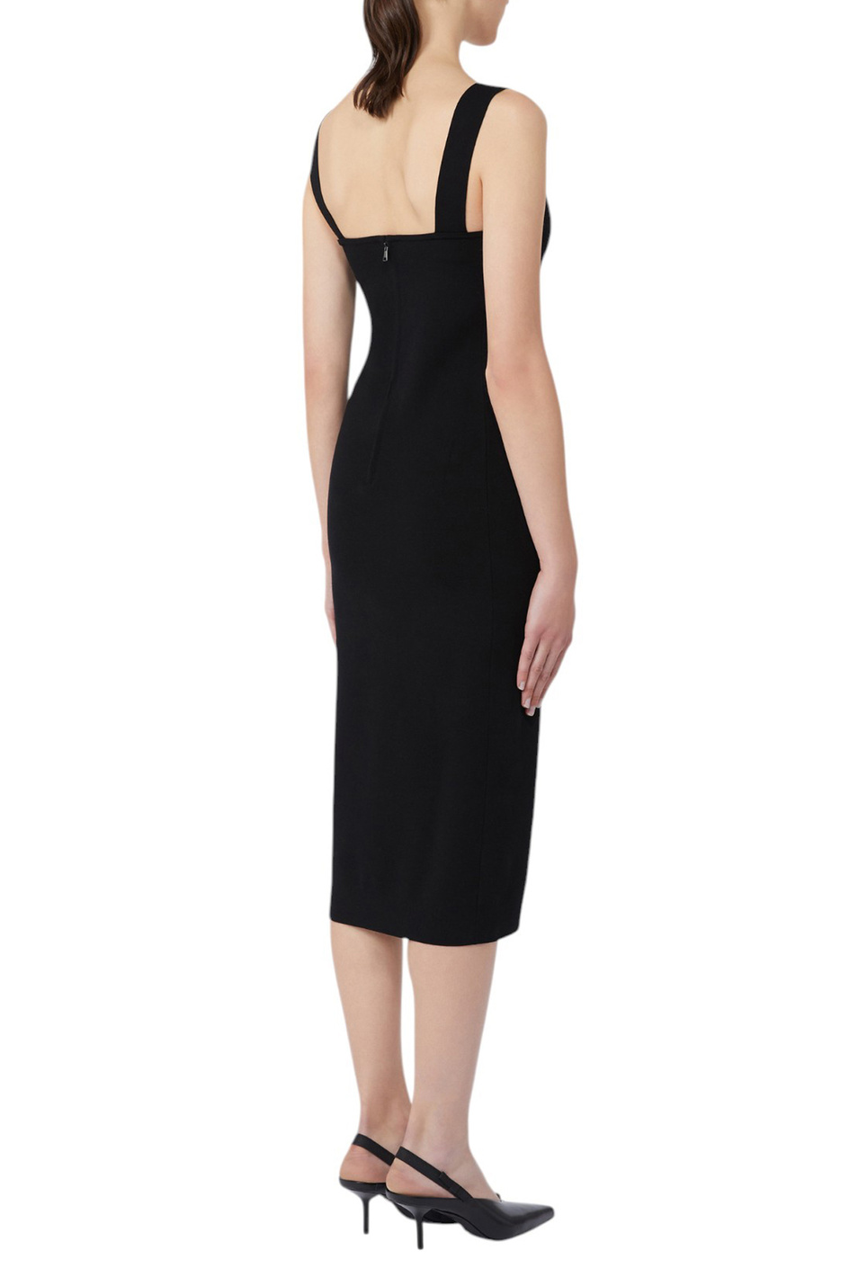 Женский Max Mara Платье TEAK однотонное (цвет ), артикул 2521326021 | Фото 3