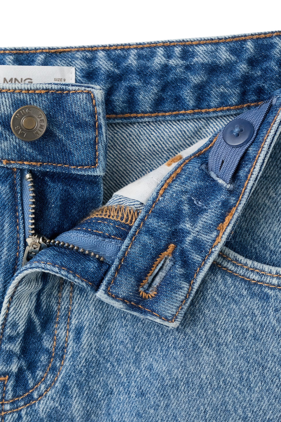 Мальчикам Mango Kids Шорты BAGGY из хлопка (цвет ), артикул 27066732 | Фото 3