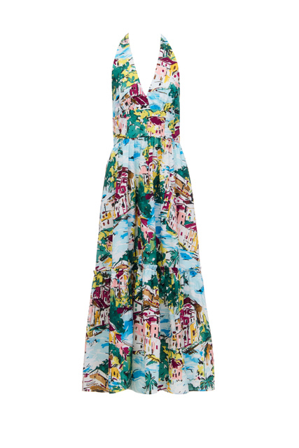 Платье RISTORO с принтом|Основной цвет:Мультиколор|Артикул:72212123 | Фото 1