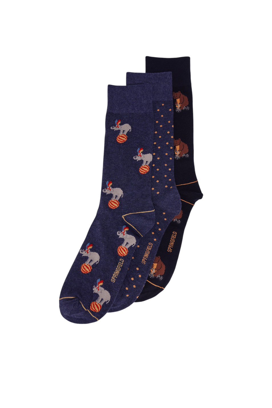 Мужской Springfield Носки в комплекте из 3 пар (цвет ), артикул 0652116 | Фото 1