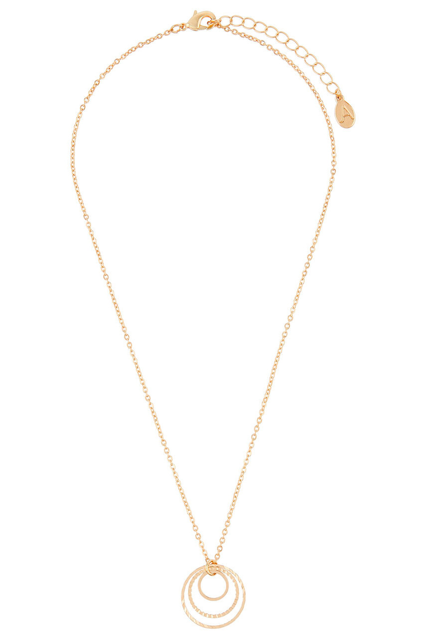 Женский Accessorize Ожерелье с подвеской CIRCLE (цвет ), артикул 982088 | Фото 1