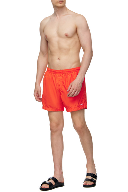 Однотонные шорты для плавания|Основной цвет:Оранжевый|Артикул:N7B541500 | Фото 2