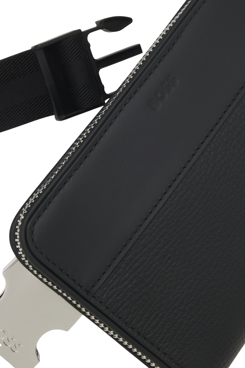 Мужской BOSS Сумка поясная из натуральной кожи (цвет ), артикул 50552504 | Фото 4