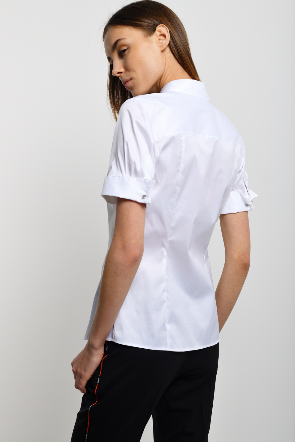 HUGO Рубашка из смесового хлопка с манжетами на пуговицах (цвет ), артикул 50426700 | Фото 3