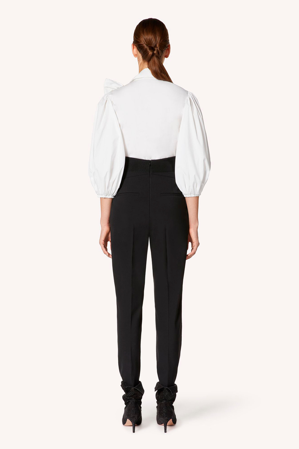 Женский Red Valentino Брюки классические прямые с высокой посадкой PANTALONE (цвет ), артикул UR3RBD0500J | Фото 2