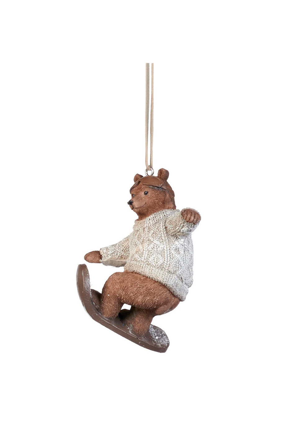Не имеет пола Goodwill Елочная игрушка "Медведь на сноуборде", 10 см (цвет ), артикул D 44068_2 | Фото 1