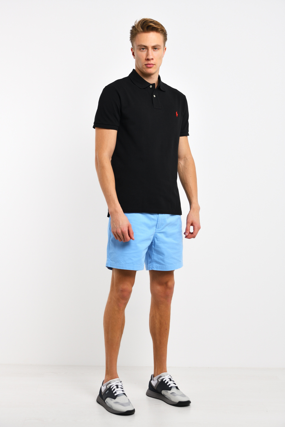 Мужской Polo Ralph Lauren Футболка поло из натурального хлопка с логотипом (цвет ), артикул 710795080006 | Фото 2