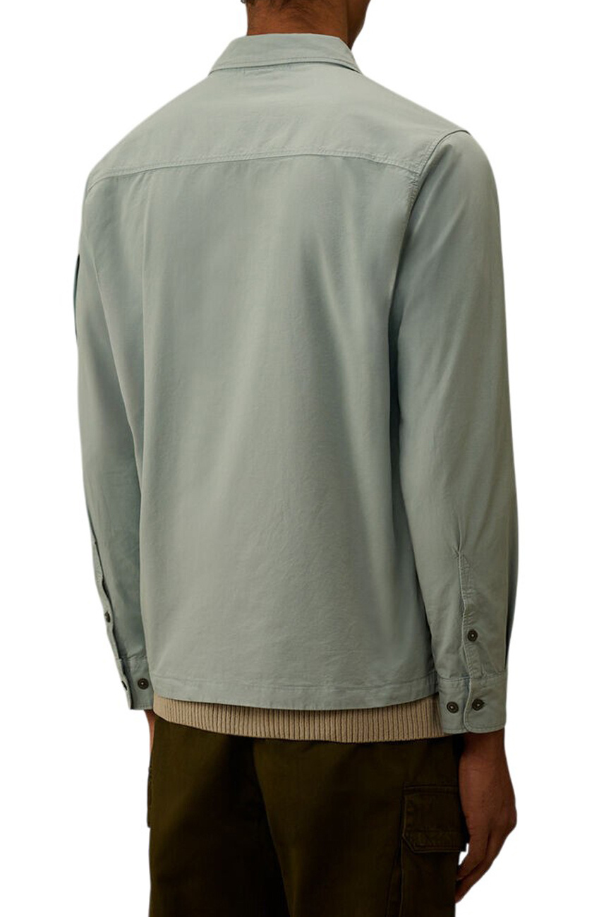 Мужской C.P. Company Куртка-рубашка из хлопка (цвет ), артикул 20CMOS705A110143G | Фото 5