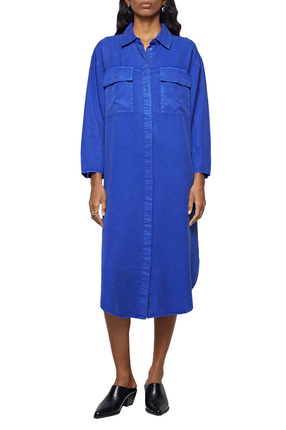 Женский Parfois Платье-рубашка с нагрудными карманами (цвет ), артикул 218635 | Фото 2