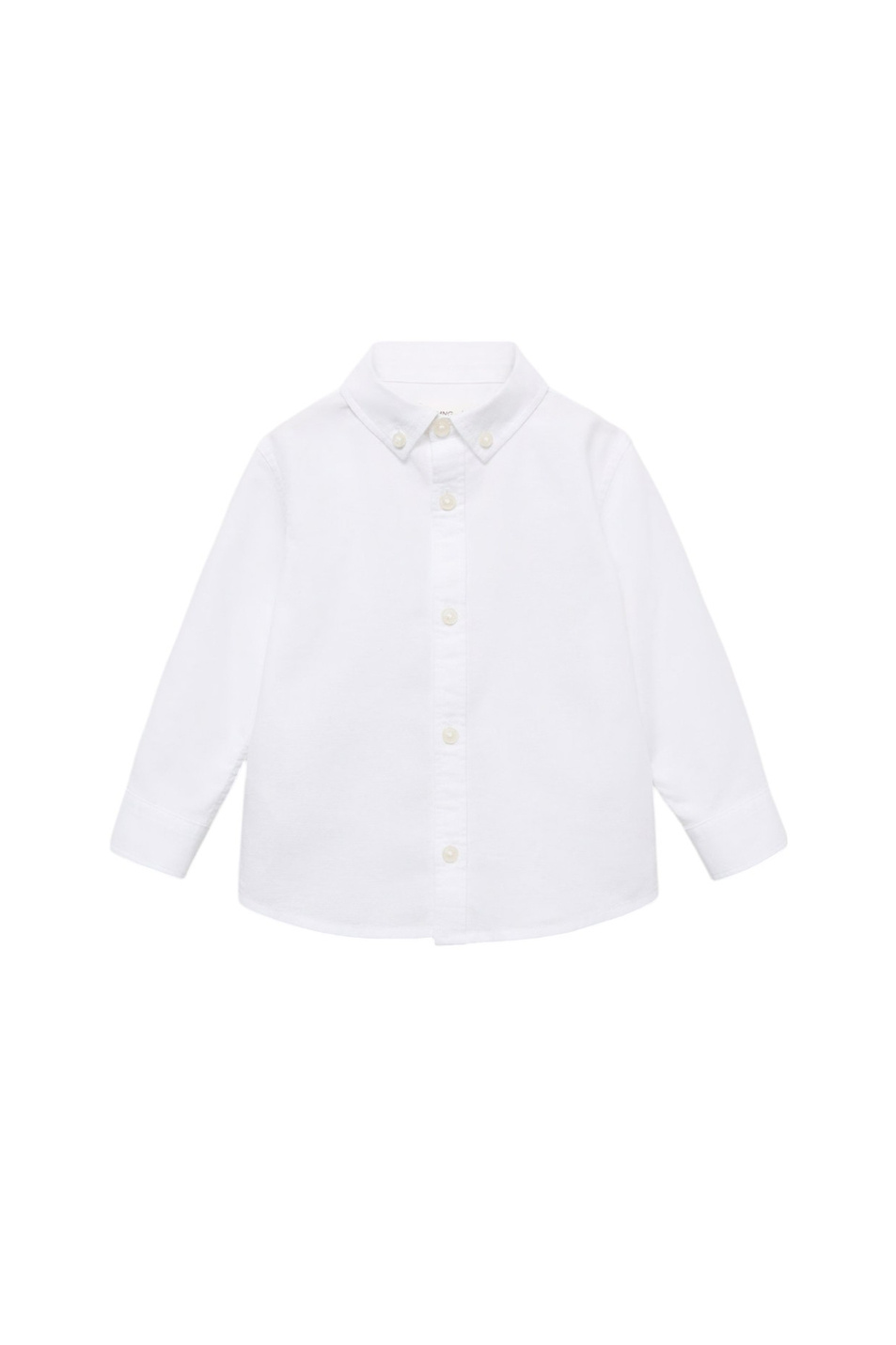 Мальчикам Mango Kids Рубашка OXFORDB из хлопка (цвет ), артикул 87090622 | Фото 1
