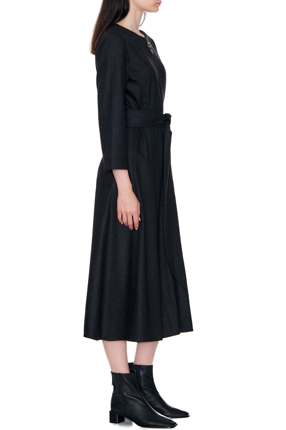 Женский Max Mara Платье LAGUNA из смесовой шерсти (цвет ), артикул 92260723 | Фото 4