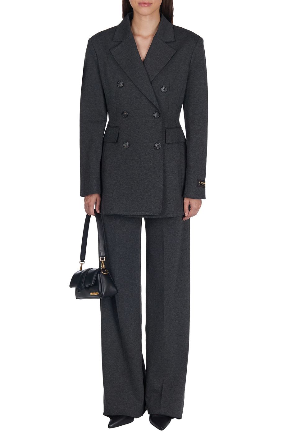 Женский Ermanno Firenze Брюки однотонные (цвет ), артикул D47EP051E40 | Фото 3