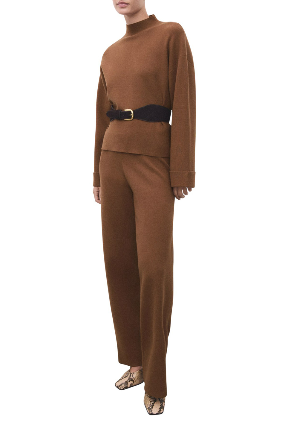 Женский Mango Джемпер BERTA с высоким воротником (цвет ), артикул 17068639 | Фото 2