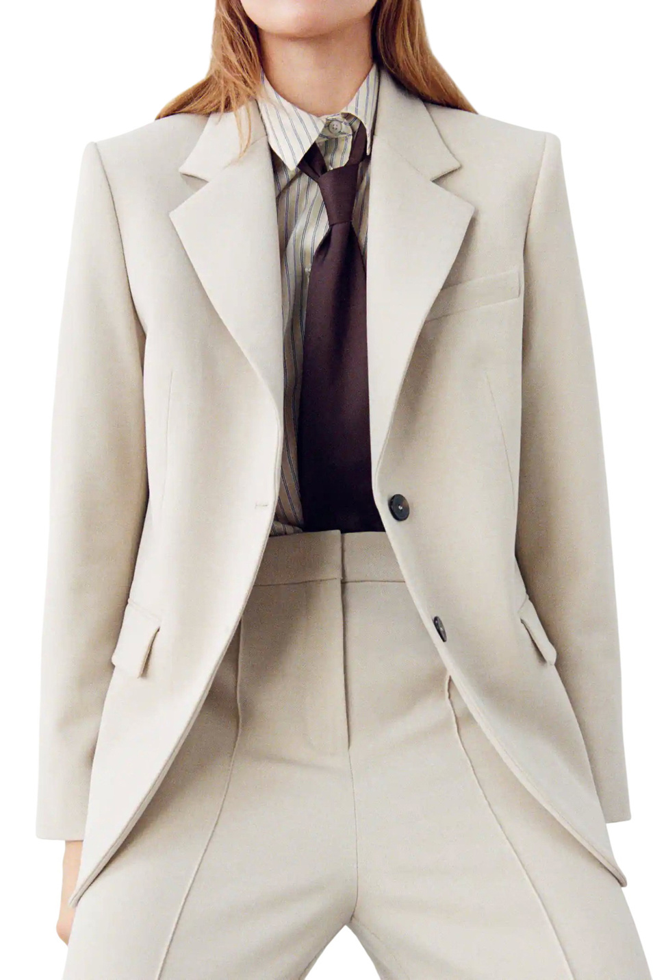 Женский Mango Пиджак двубортный PARIS (цвет ), артикул 27073333 | Фото 3