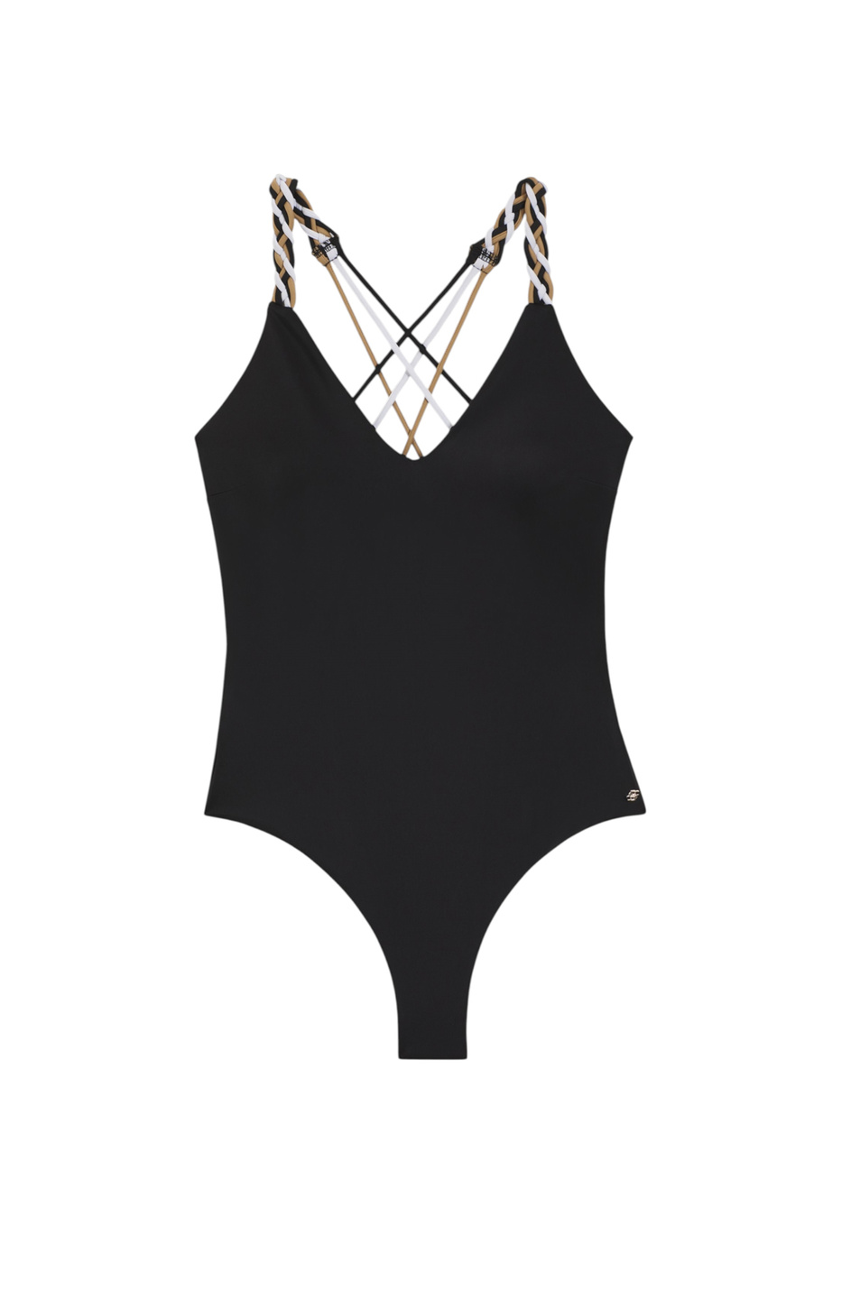 Женский BOSS Купальник с контрастными бретелями (цвет ), артикул 50561279 | Фото 1