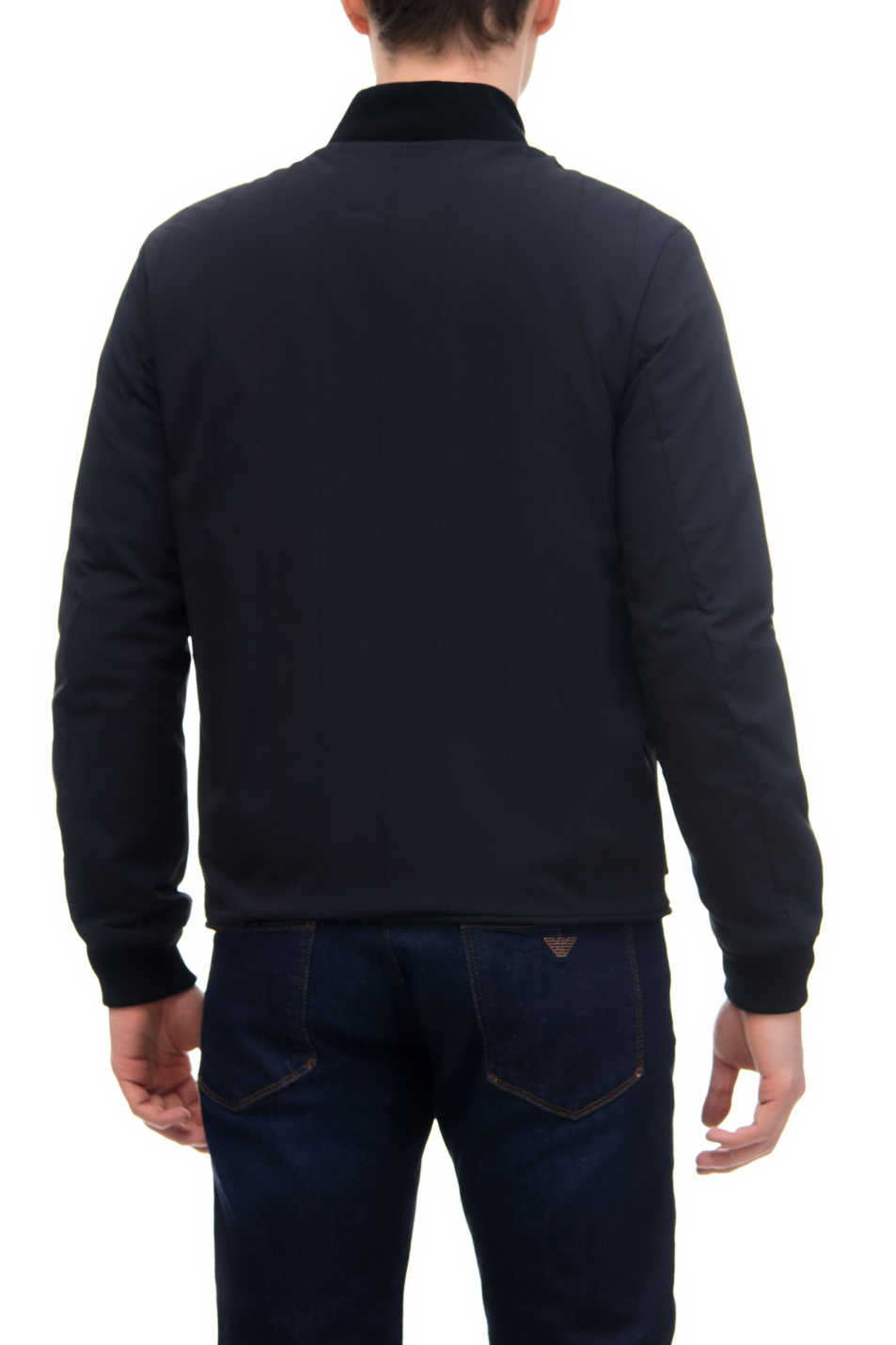 Мужской Emporio Armani Куртка из стеганого материала с нашивкой-логотипом (цвет ), артикул 8N1BQ4-1NZDZ | Фото 5