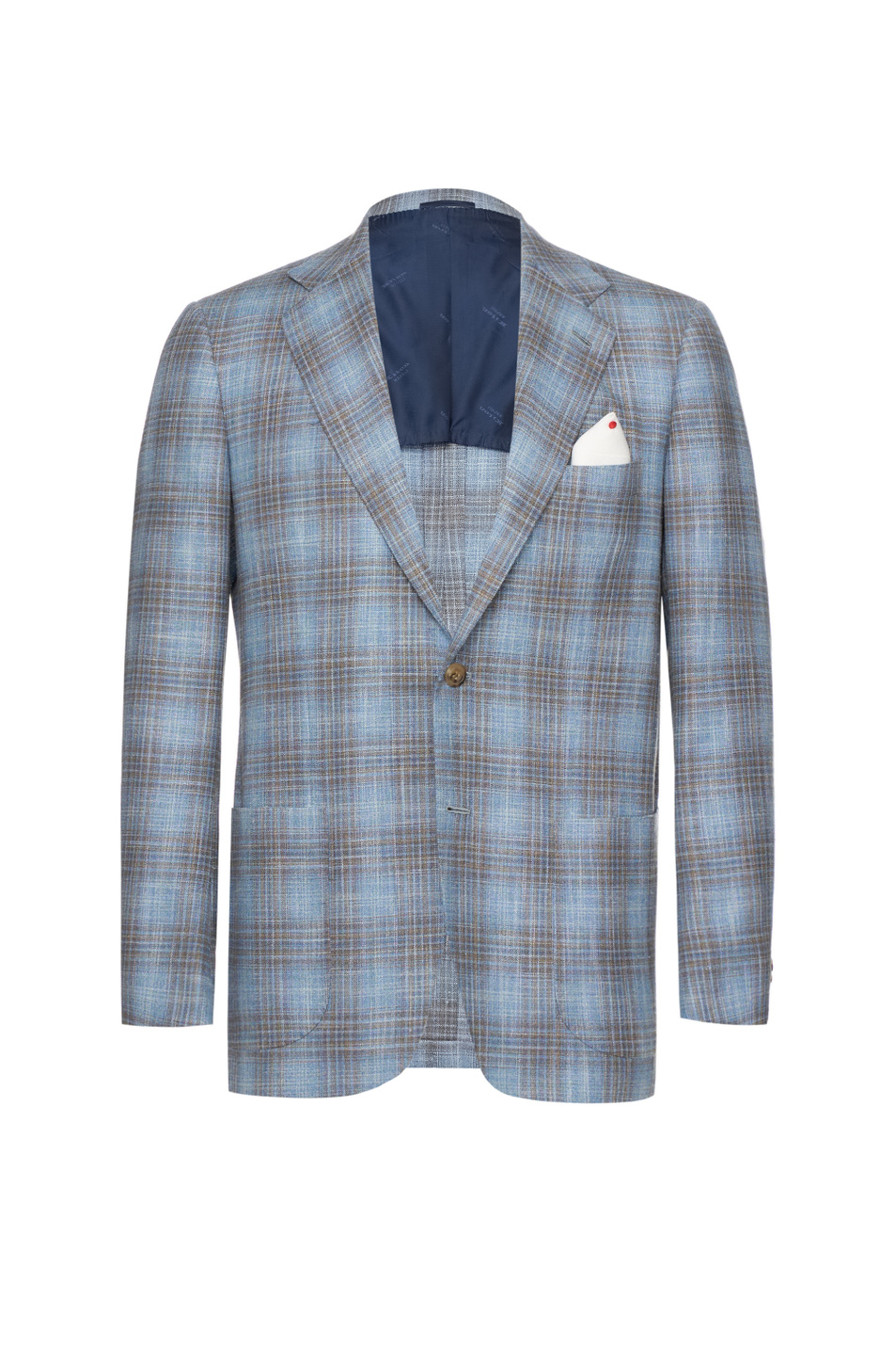 Мужской Kiton Пиджак из шерсти и шелка (цвет ), артикул UG81K0628G11004 | Фото 1