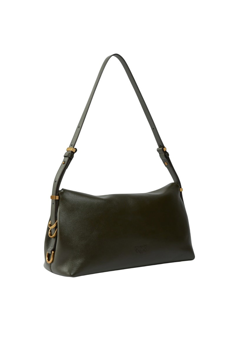 Сумка-багет из натуральной кожи|Основной цвет:Хаки Женский Pinko Сумка-багет из натуральной кожи (цвет ), артикул 105049A1ZX | Фото 2