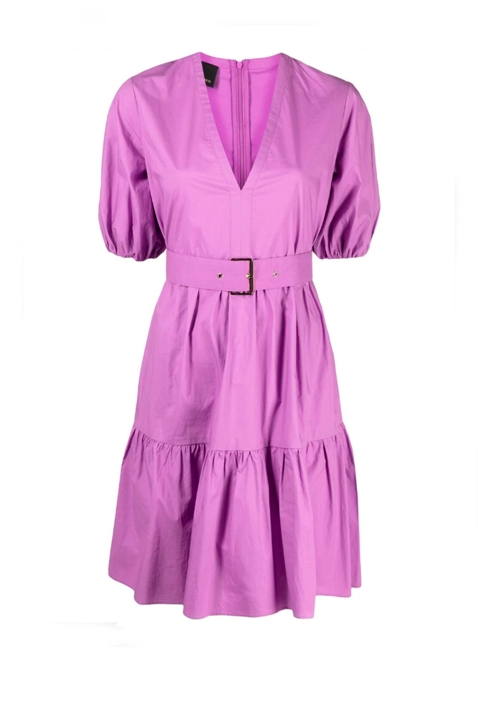 Pinko Платье с ярусной юбкой и поясом (цвет ), артикул 1G161JY6VX | Фото 1