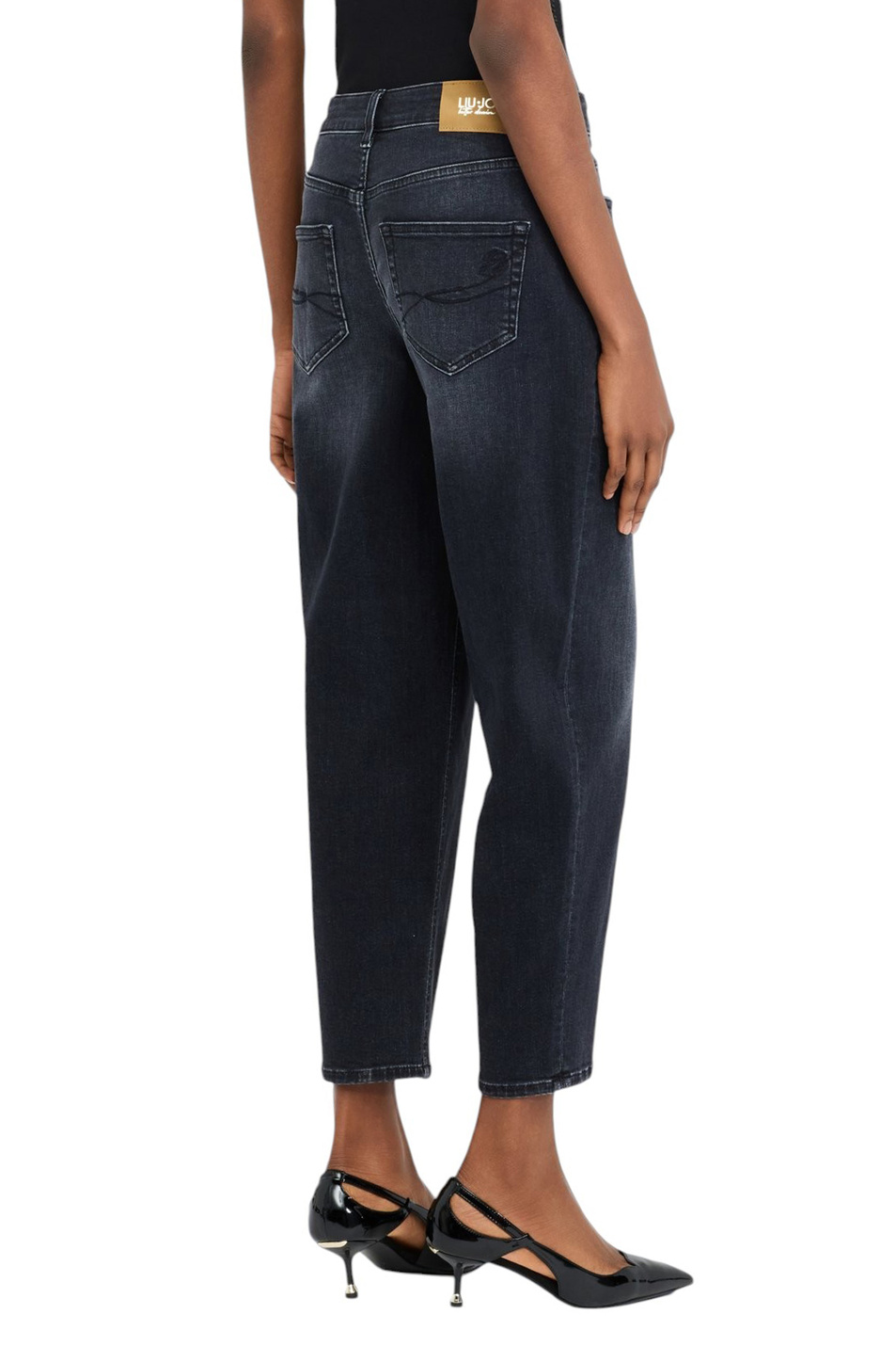 Женский Liu Jo Джинсы из эластичного хлопка (цвет ), артикул UF5135DS058 | Фото 4