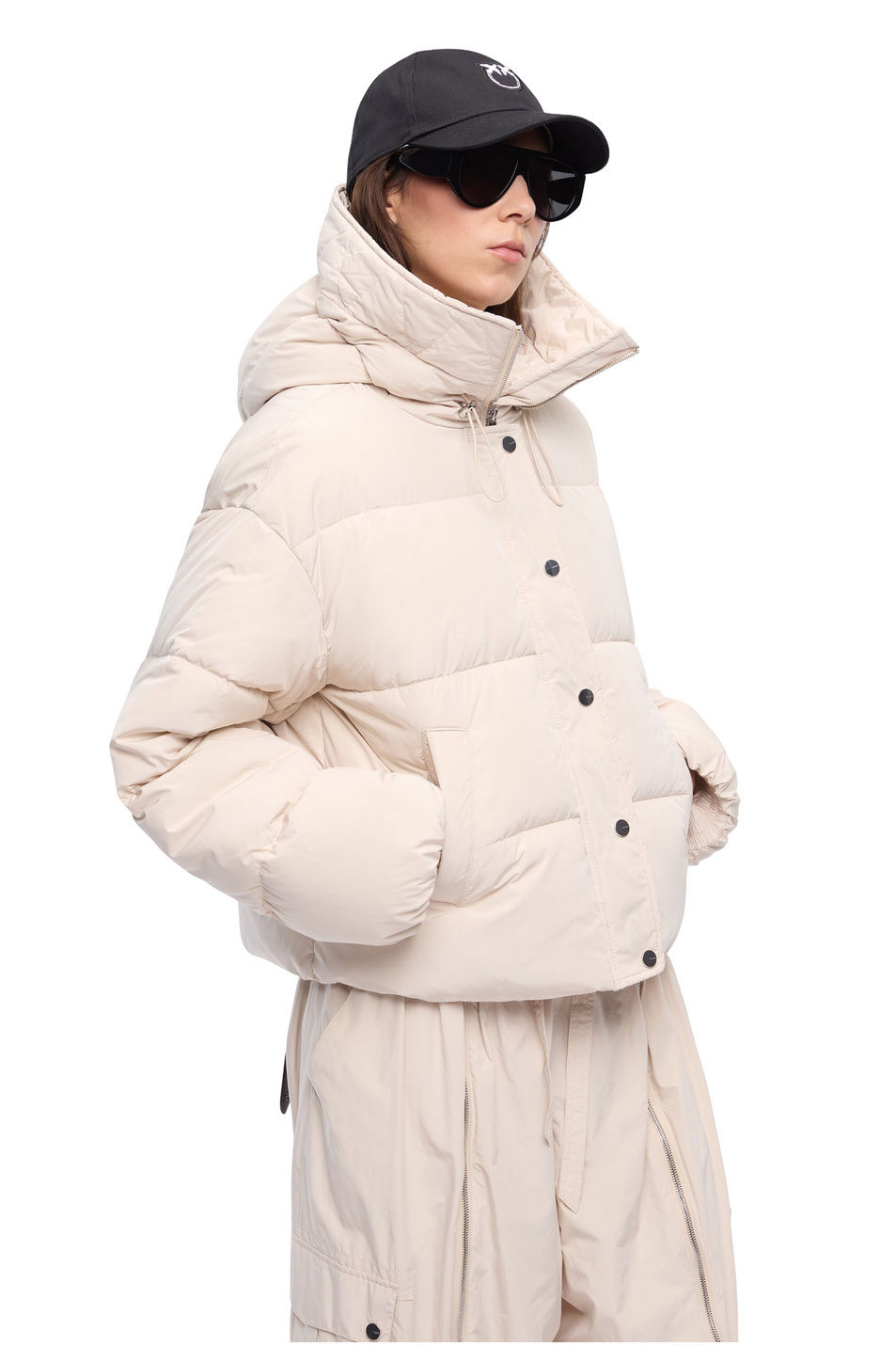 Женский Pinko Куртка стеганая IMPASTO с капюшоном (цвет ), артикул 105656A39J | Фото 4