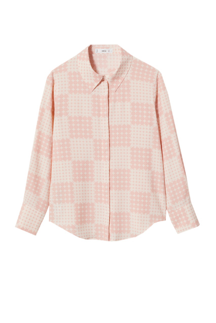 Блузка BASIC|Основной цвет:Розовый|Артикул:37003709 | Фото 1