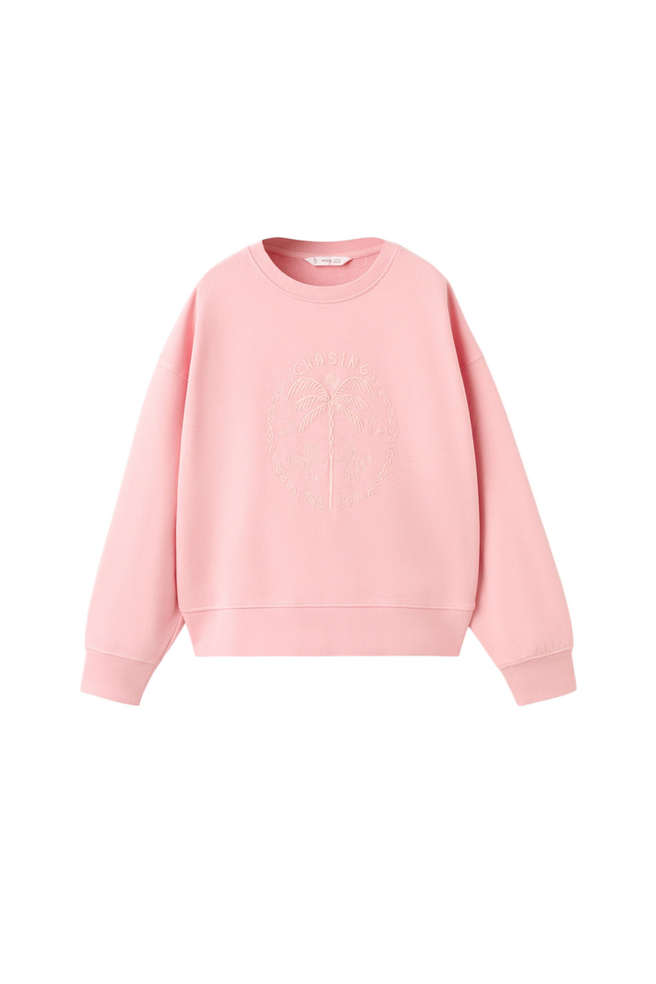 Девочкам Mango Kids Свитшот CHASING с вышивкой (цвет ), артикул 27056353 | Фото 1