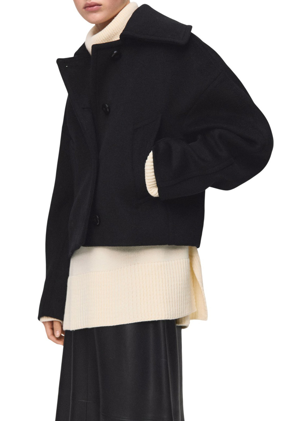 Женский Mango Куртка DITA из смесовой шерсти (цвет ), артикул 27022540 | Фото 3