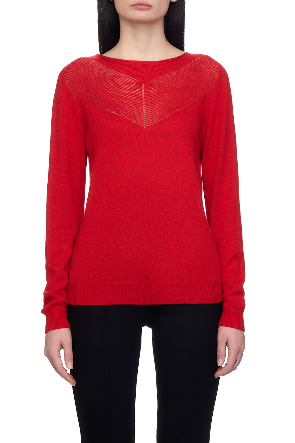 Женский Gerry Weber Джемпер однотонный (цвет ), артикул 370518-44726 | Фото 4