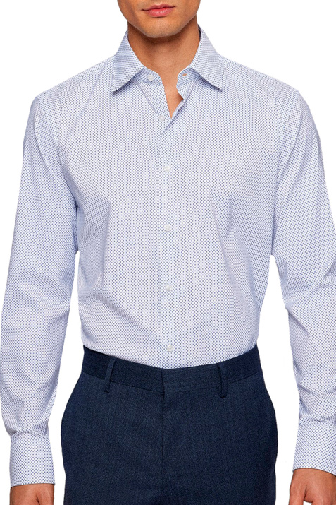 BOSS Рубашка прямого кроя из эластичного твила ( цвет), артикул 50473321 | Фото 3