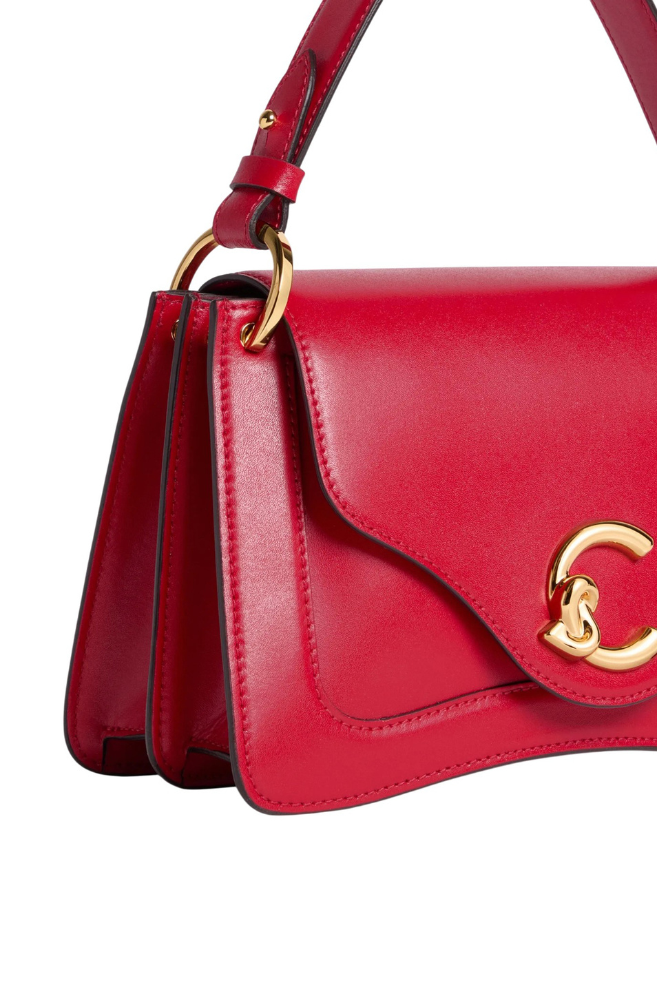 Женский Coccinelle Сумка C-ME SMALL из натуральной кожи (цвет ), артикул E1SSK180201 | Фото 4