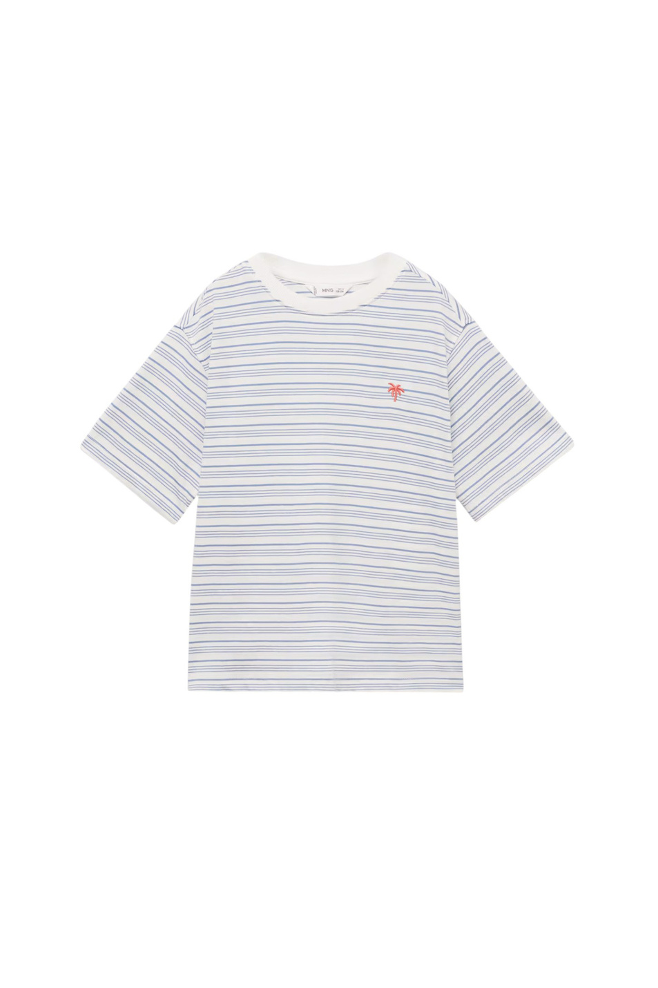 Мальчикам Mango Kids Футболка PALMSTRI из хлопка с принтом (цвет ), артикул 87047689 | Фото 1