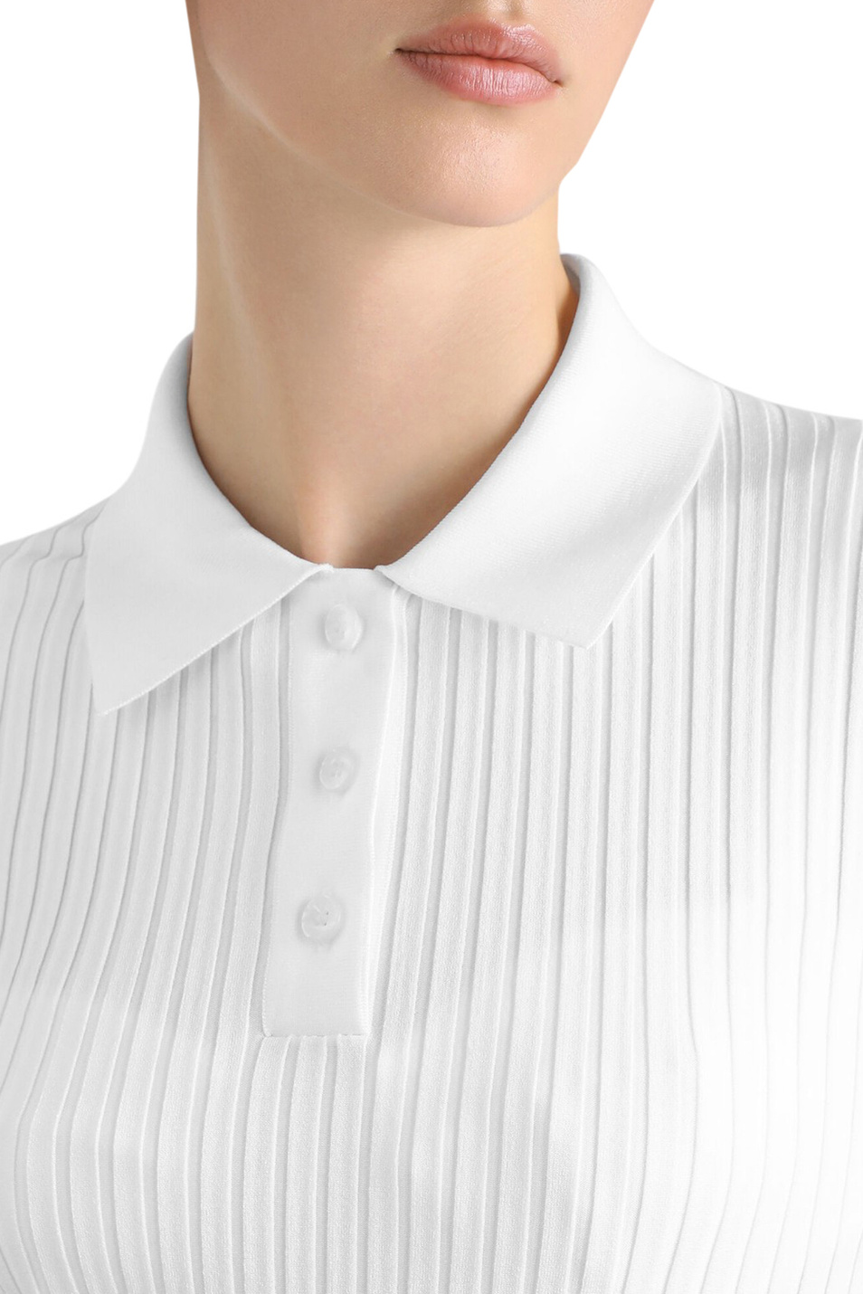 Женский Dolce & Gabbana Поло однотонное (цвет ), артикул FXZ29T-JFMZY | Фото 4