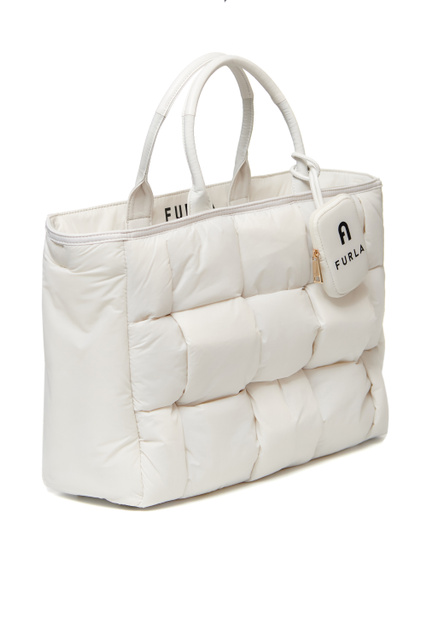 Текстильная сумка-тоут|Основной цвет:Белый|Артикул:WB00255 | Фото 2