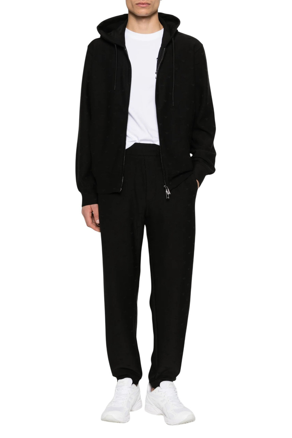 Мужской Emporio Armani Толстовка с монограммой (цвет ), артикул EM004867-AF13700 | Фото 3