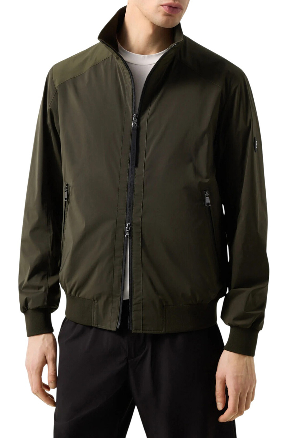 Мужской Bogner Бомбер JONAS однотонный (цвет ), артикул 38227825 | Фото 5