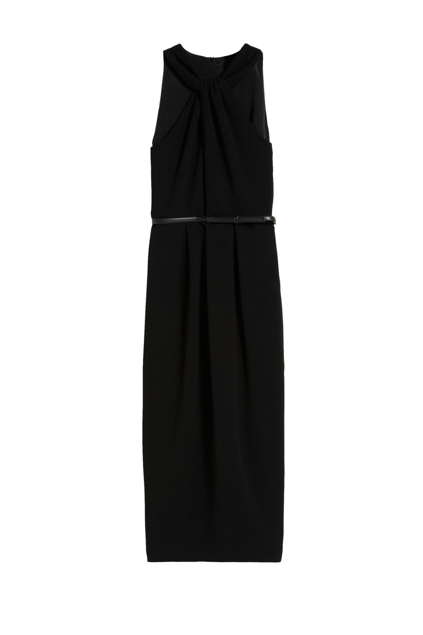 Платье однотонное LUNA|Основной цвет:Черный|Артикул:2312260739 | Фото 1