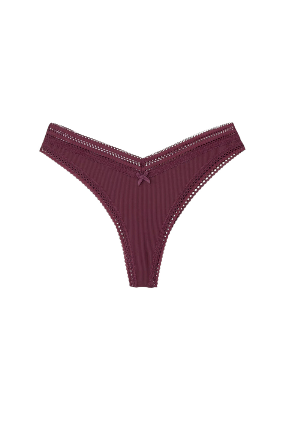 Женский Etam Трусы POWER с высокой посадкой и кружевной отделкой (цвет ), артикул 6524425 | Фото 1