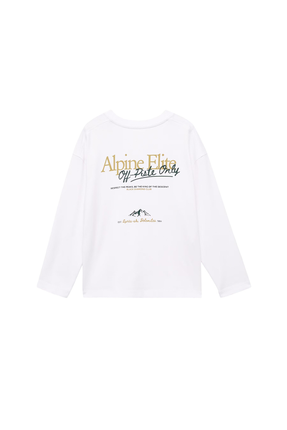 Мальчикам Mango Kids Лонгслив ELITE из хлопка (цвет ), артикул 17047896 | Фото 2