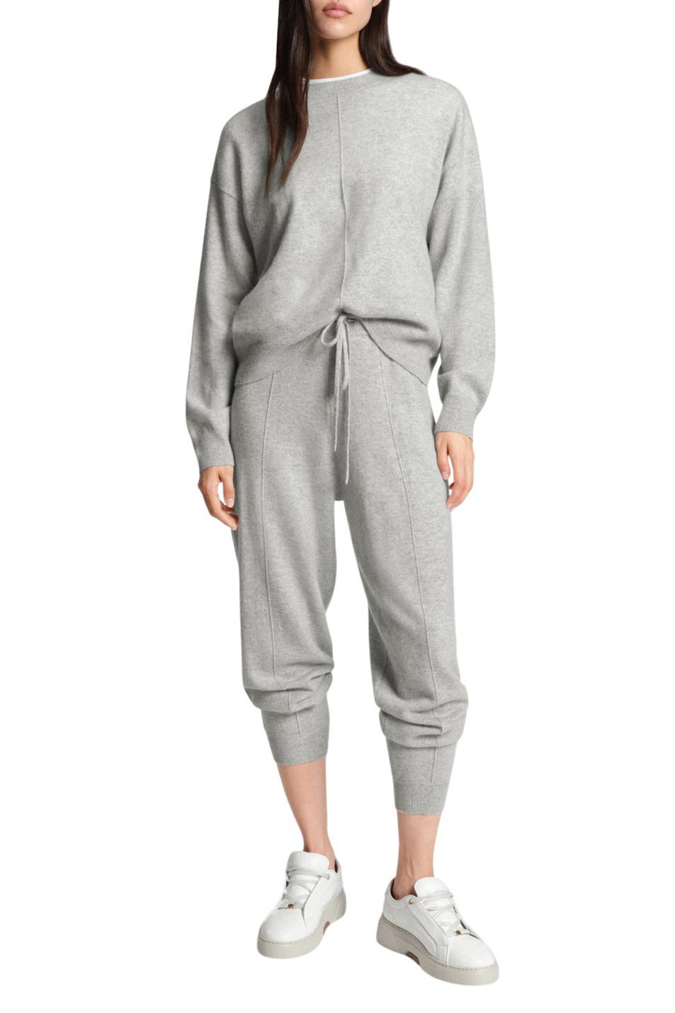 Брюки Falindana из кашемира|Основной цвет:Серый Женский BOSS Брюки Falindana из кашемира (цвет ), артикул 50547858 | Фото 2