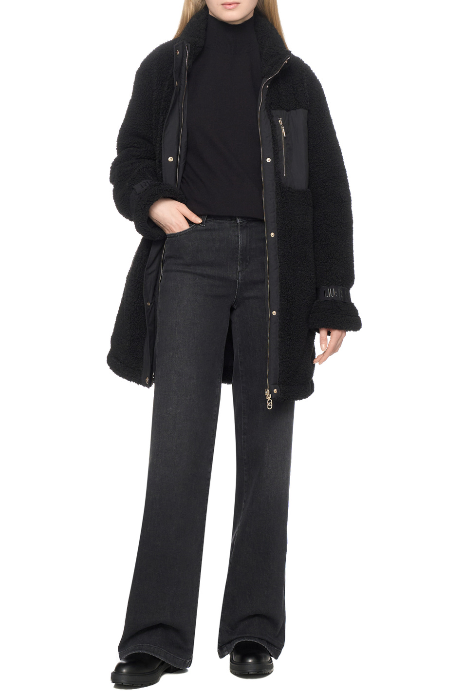 Женский Liu Jo Полупальто двустороннее (цвет ), артикул TF5047E0912 | Фото 5