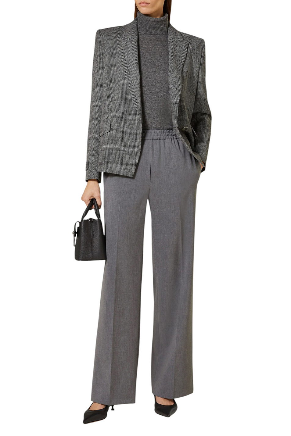 Женский Weekend Max Mara Брюки PETRA из смесовой шерсти (цвет ), артикул 2525136032 | Фото 3