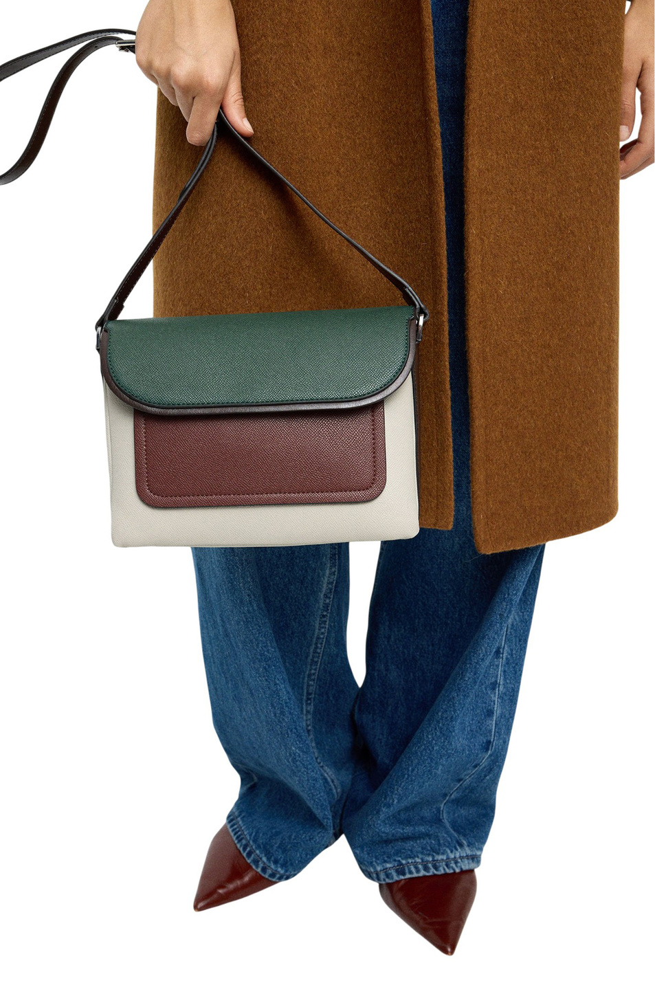 Женский Parfois Сумка через плечо из искусственной кожи (цвет ), артикул 241305 | Фото 5