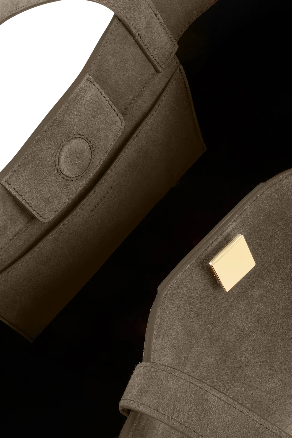 Женский Yuzefi Сумка GYOZA TOTE из натуральной замши (цвет ), артикул YUZPF25-HB-GZT-S018 | Фото 4