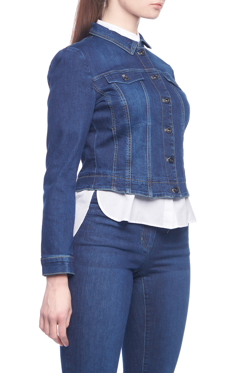 Gerry Weber Короткая джинсовая куртка (цвет ), артикул 530017-38497 | Фото 6