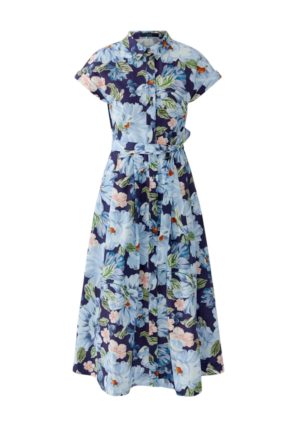 Женский OUI Платье с цветочным принтом (цвет ), артикул 97172 | Фото 1