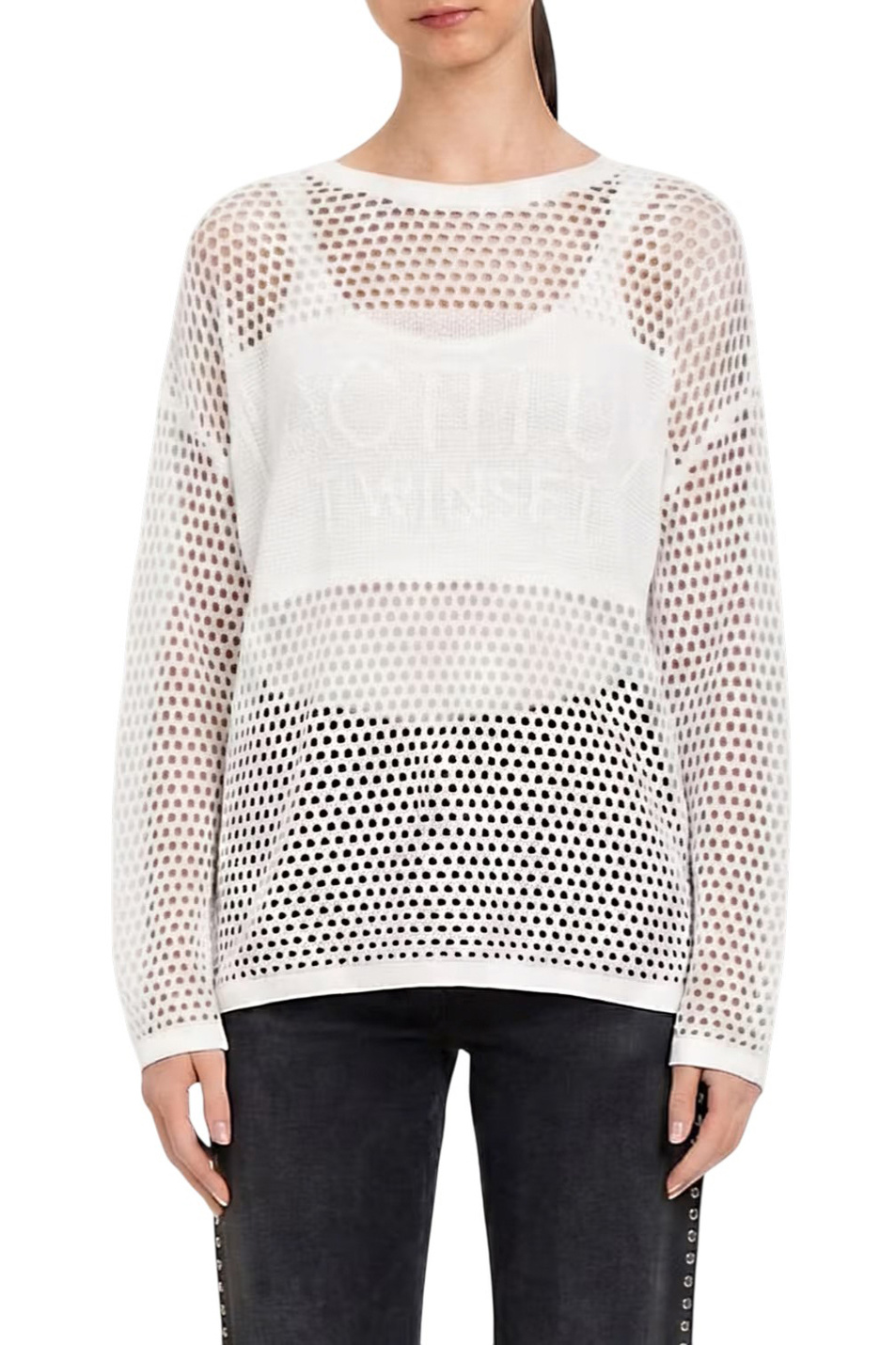 Женский TWINSET Milano Джемпер вязаный (цвет ), артикул 261AP3032 | Фото 4