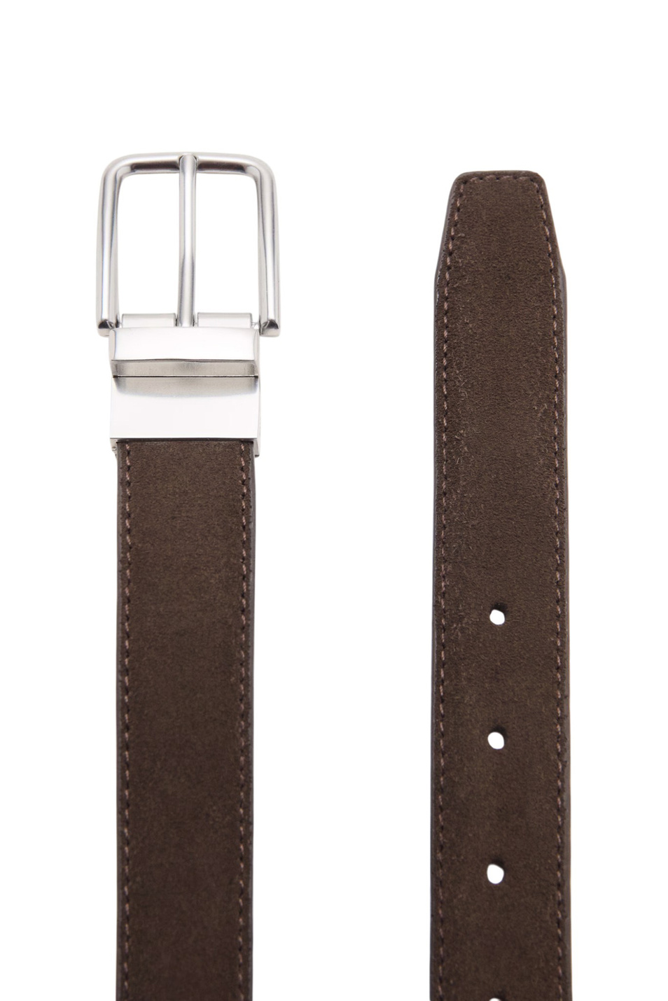 Мужской Mango Man Ремень EMILI5 замшевый (цвет ), артикул 27065941 | Фото 2